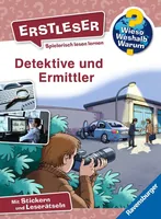 Ravensburger Kinder-Sachbuch WWW Erstleser – Detektive und Ermittler - Sprache: Deutsch - Altersempfehlung ab: 7 Jahren - Einband: Gebunden - Anzahl Seiten: 64 - Thema: Wieso? Weshalb? Warum? - Altersgruppe: Kinder