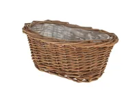 Opiflor Weidenkorb Hot Choco, 20 cm Braun - Volumen: 2.08 l - Material: Holz - Form: Oval - Detailfarbe: Braun - Ausstattung: Keine - Einsatzort: Innen und Aussen