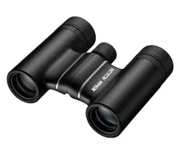 Nikon Fernglas Aculon T02 10x21 Schwarz - Prismentyp: Dachkant - Dämmerungszahl: 14.5 - Vergrösserung: 10 × - Bildstabilisator: Nein - Gewicht: 195 g - Sehfeld auf 1000 m: 87 m