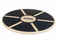 KOOR Balance Board Rund - Produktkategorie: Sonstiges - Eigenschaften: Keine Eigenschaft - Farbe: Schwarz - Sportart: Fitness