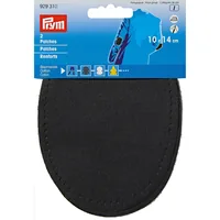 Prym Applikation 10 x 14 cm Schwarz, 2 Stück - Verpackungseinheit: 2 Stück - Detailfarbe: Schwarz - Produkttyp: Applikation