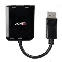 LINDY 2 Port DisplayPort 1.2 MST Hub