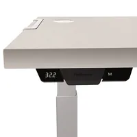 FELLOWES Levado Tischplatte 9870401 1600mm x 800mm Hellgrau