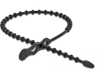 DeLOCK 018966 cable tie Beaded cable tie Polyamide Black 10 pc(s)