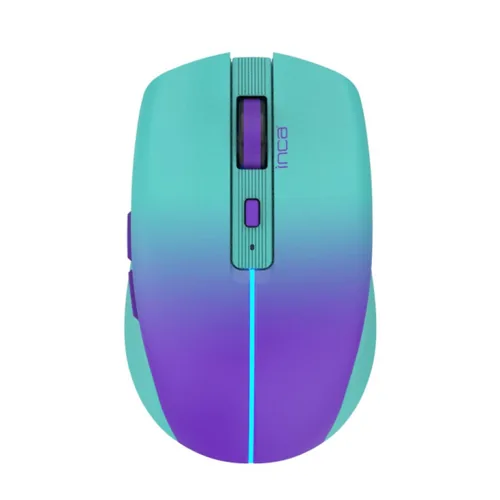 INCA Wrls Maus 1600DPI2xBT5.16TastenLED2.4GHzUSB-C