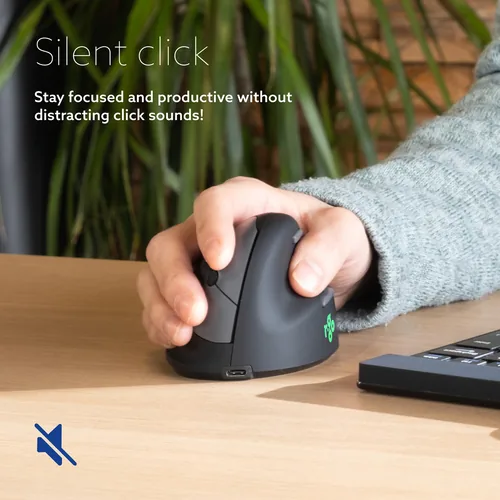 ERGONOMIC MOUSE MEDIUM HAND165-185MM RIGHT-HANDED WRLS