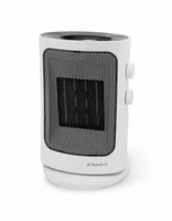 Eurotrail Heizlüfter ST. HELENS 1500 W - Detailfarbe: Weiss - Leistungsaufnahme Betrieb: 1500 W - Thermostat: Ja - Produkttyp Heizgeräte: Keramikheizer - Ausstattung: Thermostat - Kippsicherung - Tragegriff - Schwenkfunktion - Kaltluftstufe - Überhitzungs