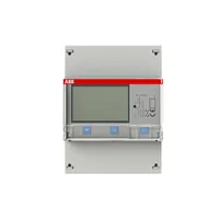 ABB Dreiphasen-Energiezähler B24-212-600 Messwandler - Typ: Energiemessgerät - Befestigung: DIN-Schiene - Messgrössen: Wirkenergie - Energie - Spannung - Blindenergie - Strom - Schnittstellen: RS-485 - Funktionen: Messen - Messrichtung: Energiebezug