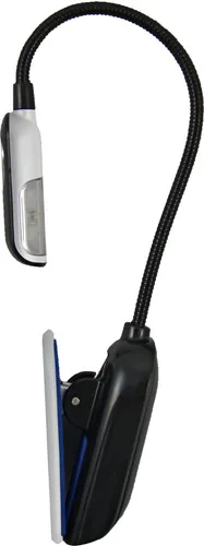 Varta 16618 Black, Silver Clip flashlight LED