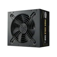 Cooler Master Netzteil MWE Gold V3 ATX 3.1 Non-Modular Series 550 W - 80 PLUS Zertifikat: 80 PLUS Bronze - Netzteil Nennleistung: 550 W - Netzteil Kabelstrang: Fix - Netzteil Formfaktor: ATX