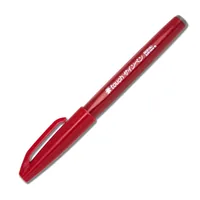 PENTEL Brush Sign Pen SES15C-B rot