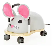 Wheelybug Rutschfahrzeug Maus klein - Fahrzeugtyp: Rutschfahrzeug - Altersempfehlung ab: 12 Monaten - Ausstattung: Keine - Detailfarbe: Grau - Material: Holz - Polyurethan (PU) - Schaumstoff - Belastbarkeit: 25 kg
