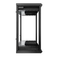 APC Wandschrank AR106VI 19 / 6HE / Schwarz - Produkttyp: Wandgehäuse - 10/19 Rack: 19 - Höheneinheiten: 6HE - Schallgedämpft: Nein - Einbautiefe: 762 mm - Tiefe (Aussenmass): 968 mm