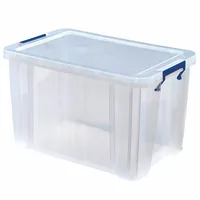 Fellowes Aufbewahrungsbox ProStore 26 l 1 Stück - Produkttyp: Aufbewahrungsbox - Detailfarbe: Transparent - Breite: 47 cm - Höhe: 29 cm - Tiefe: 30 cm - Volumen: 26 l