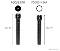 MAUL LED Taschenlampe Kronos XL 28,7cm 10W, bis zu 295m