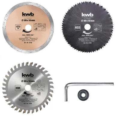 Einhell Kreissägeblatt-Set 49575915 - Zubehörtyp: Sägeblatt - Verpackungseinheit: 1 Stück - Für Material: Holz