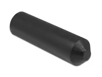 Endkappen mit Innenkleber 70 x 20 mm 2 Stück schwarz