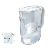 BRITA Wasserfilter Style Essential inkl. 1 Maxtra Pro Weiss - Kapazität gefiltert: 1.4 l - Filterwechselanzeige: Ja - Detailfarbe: Weiss - Set: Ja - Material: Kunststoff