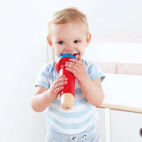 Hape Echo-Mikrofon - Produkttyp: Mikrofon - Altersempfehlung ab: 12 Monaten - Eigenschaften: Keine Eigenschaft - Zertifikate: Keine Zertifizierung