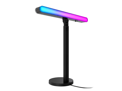 Logitech Litra Beam LX - Farbtemperatur Kelvin: 2700 bis 6500 K - Lichtfarbe: Kaltweiss/Tageslichtweiss (KW) - Neutralweiss (NW) - RGB - farbig - Warmweiss (WW) - Leuchtenfarbe: Schwarz