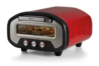 Ariete Pizzaofen ARI-3901 Elektrischer Pizzaofen Schamottstein Rot - Zusatzausstattung: Keine - Typ: Pizzagrill - Betriebsart: Netzbetrieb - Nachhaltigkeit: Nicht angegeben - Detailfarbe: Rot - Breite: 44 cm