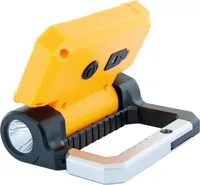 Schwaiger LED Arbeitsleuchte mit Taschenlampe 300Lm sch.gel