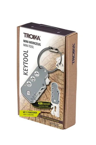 Troika Schlüsselanhänger Keytool Titan - Assortiert: Nein - Produkttyp Geschenke: Schlüsselanhänger