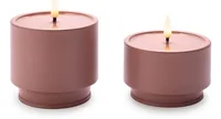 STT Ambiente Candle Set Mauve - Betriebsart: Batteriebetrieb - Fernbedienung: Nein - Aussenanwendung: Ja - Höhe: 8.5 cm - Timerfunktion: Ja - Set: Ja