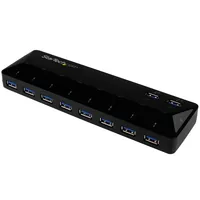 10-PT USB 3.0 HUB W/ CHARGING 2X1.5A CHARGE AND SYNC PORTS