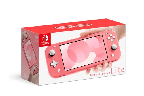 Nintendo Handheld Switch Lite Coral - Plattform: Nintendo Switch Lite - Altersfreigabe ab: 3 Jahren - Detailfarbe: Coral