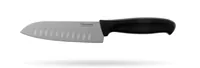 Lunasol Santokumesser Basic 14 cm Schwarz - Typ: Santokumesser - Klingenmaterial: Stahl - Griffmaterial: Kunststoff - Inklusive Messerblock: Nein - Set: Nein - Klingenschliff: Glatter Schliff