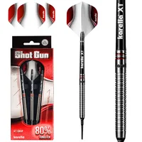 Karella Dartpfeile Softdart Shotgun 18g, 3 Stück – Silber - Nachhaltigkeit: Nicht angegeben - Dart Art: Soft Dart - Detailfarbe: Silber - Material: Metall - Gewicht: 18 g