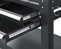 Kraftwerk Werkbank mit 3 Schubladen + 2 Oberschränke - Produkttyp: Werkbank