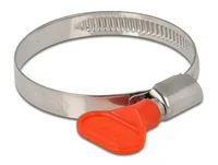 DeLOCK Butterfly Hose Clamp 40 - 60 mm 10 pieces red