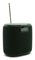 Pure Radio Woodland Mini Grün - Widerstandsfähigkeit: IP67 - Radio Tuner: DAB+ - FM - Stromversorgung: Akkubetrieb - Detailfarbe: Grün - Streaming Formate: Keine - Ausstattung: Display - Lautstärkeregler - Senderspeicher