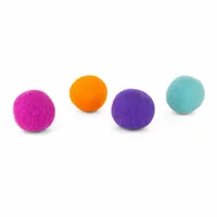 District 70 Katzen-Spielzeug Glow Felt Ball Toys, 35 mm, 4 Stück - Produkttyp: Spielzeug - Activity - Eigenschaften: Keine spezielle Eigenschaft - Tierart: Katze