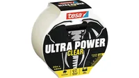 TESA Ultra Power Clear Adapté à une utilisation à l'intérieur Adapté à une utilisation extérieure 20 m Polyéthylène Transparent