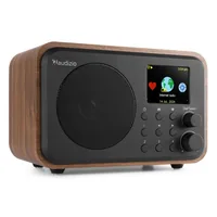 Audizio DAB+ Radio Vicenza Braun - Radio Tuner: Internetradio - FM - DAB+ - Stromversorgung: Akkubetrieb - USB-C - Detailfarbe: Braun - Ausstattung: Sleep-Timer - Display - Weckfunktion - Schlummerfunktion - Fernbedienung - Senderspeicher - Typ: Tischradi