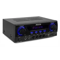 Fenton Karaoke Verstärker AV440 - Anwendungsbereich: Andere - Gesang - Endstufentyp: 2-Kanal - Kühlungstyp: Passiv (ohne Lüfter) - Signalverarbeitung: Digital - Endstufenklassen: Andere - Impedanz: 4 ?