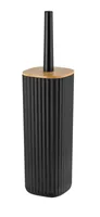 Wenko Toilettenbürste Rotello Schwarz - Art: Toilettenbürsten-Set - Detailfarbe: Schwarz - Detailmaterial: Bambus - Kunststoff - Grundmaterial: Kunststoff - Bambus