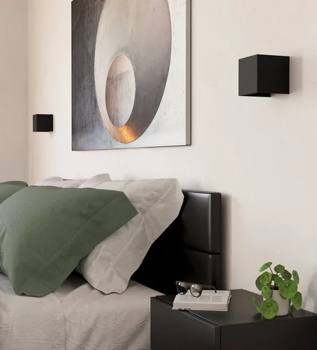 EGLO Leuchten Wand-/Deckenleuchte VALMONTONE Schwarz LED 2 x 1.5W 3000K - Leuchten Kategorie: Wandleuchte - Betriebsart: Netzbetrieb - Lampensockel: LED fest verbaut - Farbtemperatur Kelvin: 3000 K - Dimmbar: nicht dimmbar - Farbwiedergabeindex CRI: 0