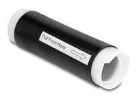 Delock Kaltschrumpfschlauch 0.13 m x 35 mm Schwarz 2 Stück - Detailfarbe: Schwarz - Länge: 0.13 m - Durchmesser: 35 mm - Material: Silikon