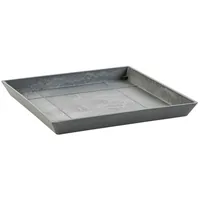 Ecopots Topfuntersetzer Square 20 Grau - Detailfarbe: Grau - Material: Recycling-Kunststoff