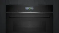 Siemens Einbaudampfbackofen CS756G1B1 Schwarz A+ - Einbaunormen: EU 60 - Funktionen: Heissluft - Gären - Warmhalten - Regenerieren - Wärmen - Grill - Auftauen - Pizzastufe - Dampf - Umluft - Sanftgaren - Ober-/Unterhitze - Ausstattung: Kindersicherung - R