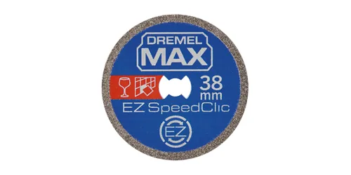 Dremel Trennscheibe EZ SpeedClic SC545DM, Ø 38 mm - Zubehörtyp: Trennscheibe - Set: Nein