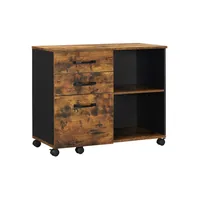 Songmics OFC041B01 filing cabinet Black