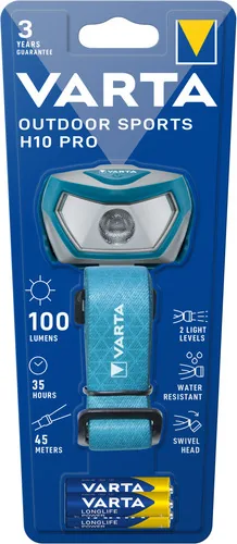 Varta 16650 101 421 torcia Colore acqua Torcia a fascia LED