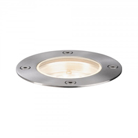 Paulmann Gartenspot Plug & Shine Rund, 3000 K - Leuchten Kategorie: Wegeleuchte - Dimmbar: dimmbar - Lichtfarbe: Warmweiss (WW) - Gesamtleistung: 3.6 W - Zusätzliche Ausstattung: Keine - Leuchtenfarbe: Silber