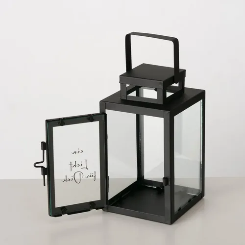 Boltze 2061669 lantern Black, Transparent
