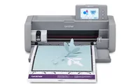 Brother Schneideplotter ScanNCut DX1350 mit integriertem Scanner - Maximale Arbeitsbreite: 300 mm - Materialdicke: 1 mm - Schneidplotter Funktionen: Scannen - Schneiden - Detailfarbe: Grau